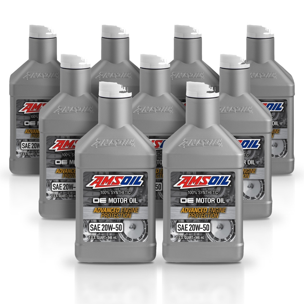 Kit 9 Litros ACEITE SINTETICO OE 20W50 AMSOIL LITRO AMSOIL