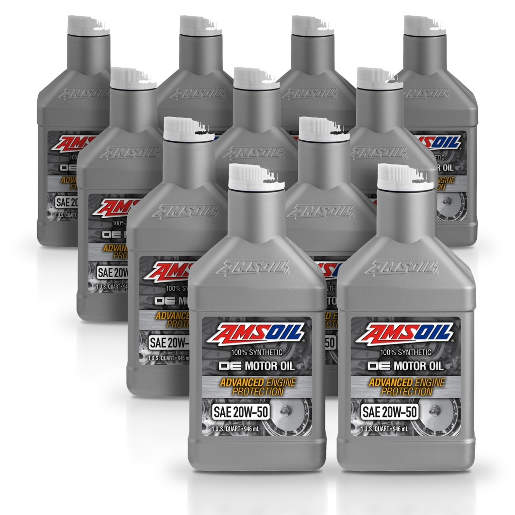 Kit 11 Litros ACEITE SINTETICO OE 20W50 AMSOIL LITRO AMSOIL