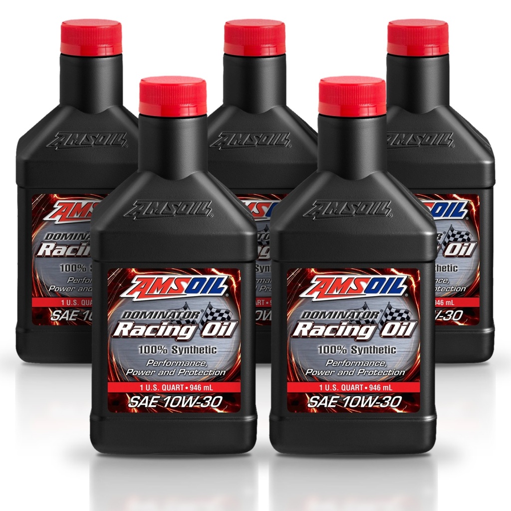 Kit 5 Litros DOMINATOR® SAE 10W30 Synthetic Racing Oil AMSOIL