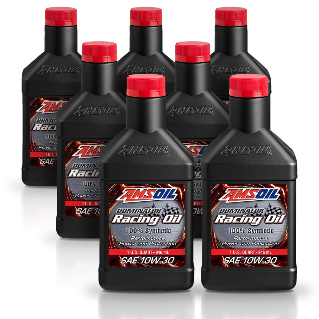 Kit 7 Litros DOMINATOR® SAE 10W30 Synthetic Racing Oil AMSOIL
