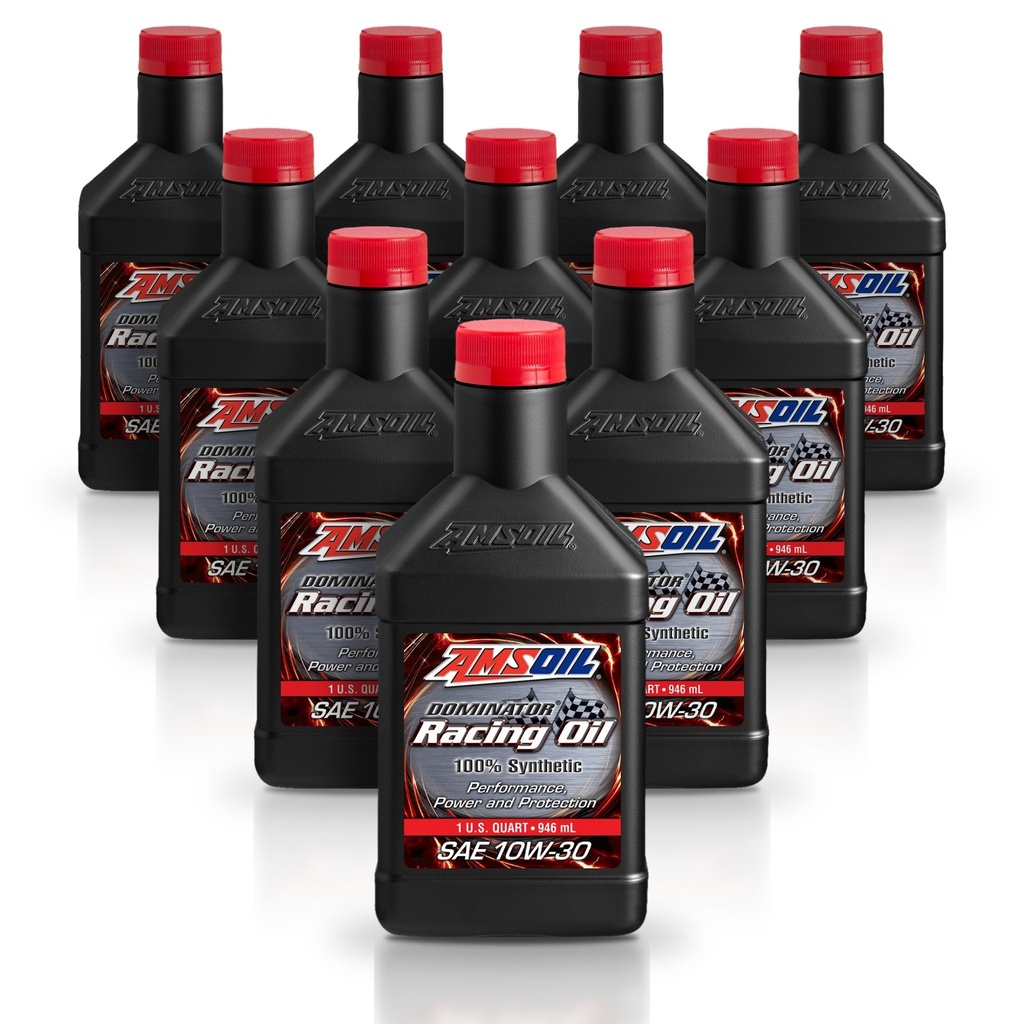 Kit 10 Litros DOMINATOR® SAE 10W30 Synthetic Racing Oil AMSOIL