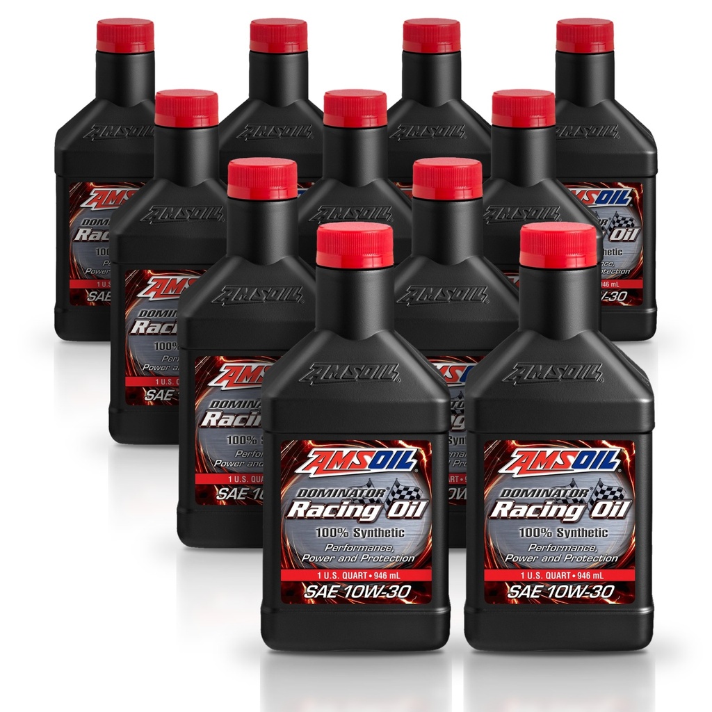 Kit 11 Litros DOMINATOR® SAE 10W30 Synthetic Racing Oil AMSOIL