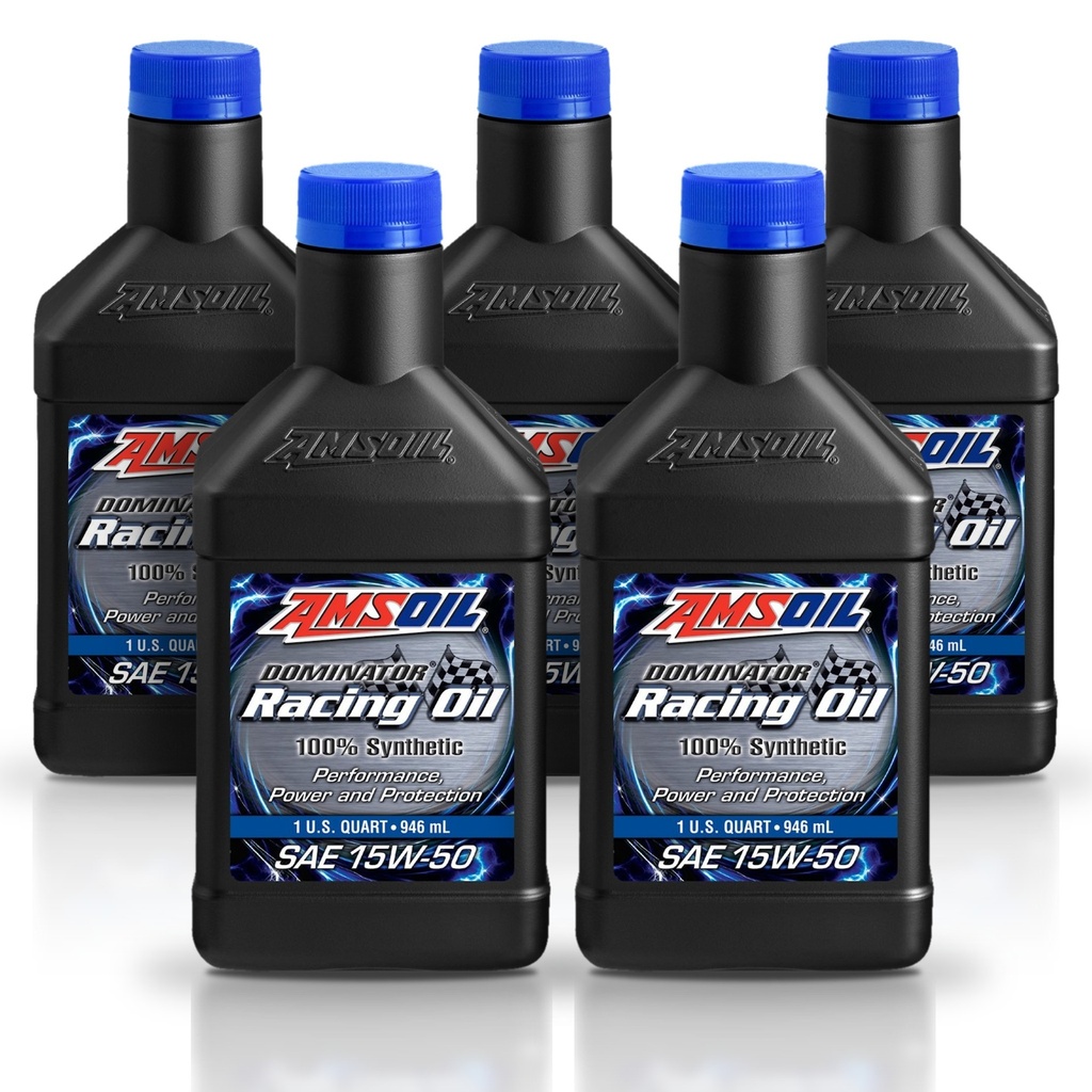 Kit 5 Litros DOMINATOR® SAE 15W50 Synthetic Racing Oil AMSOIL