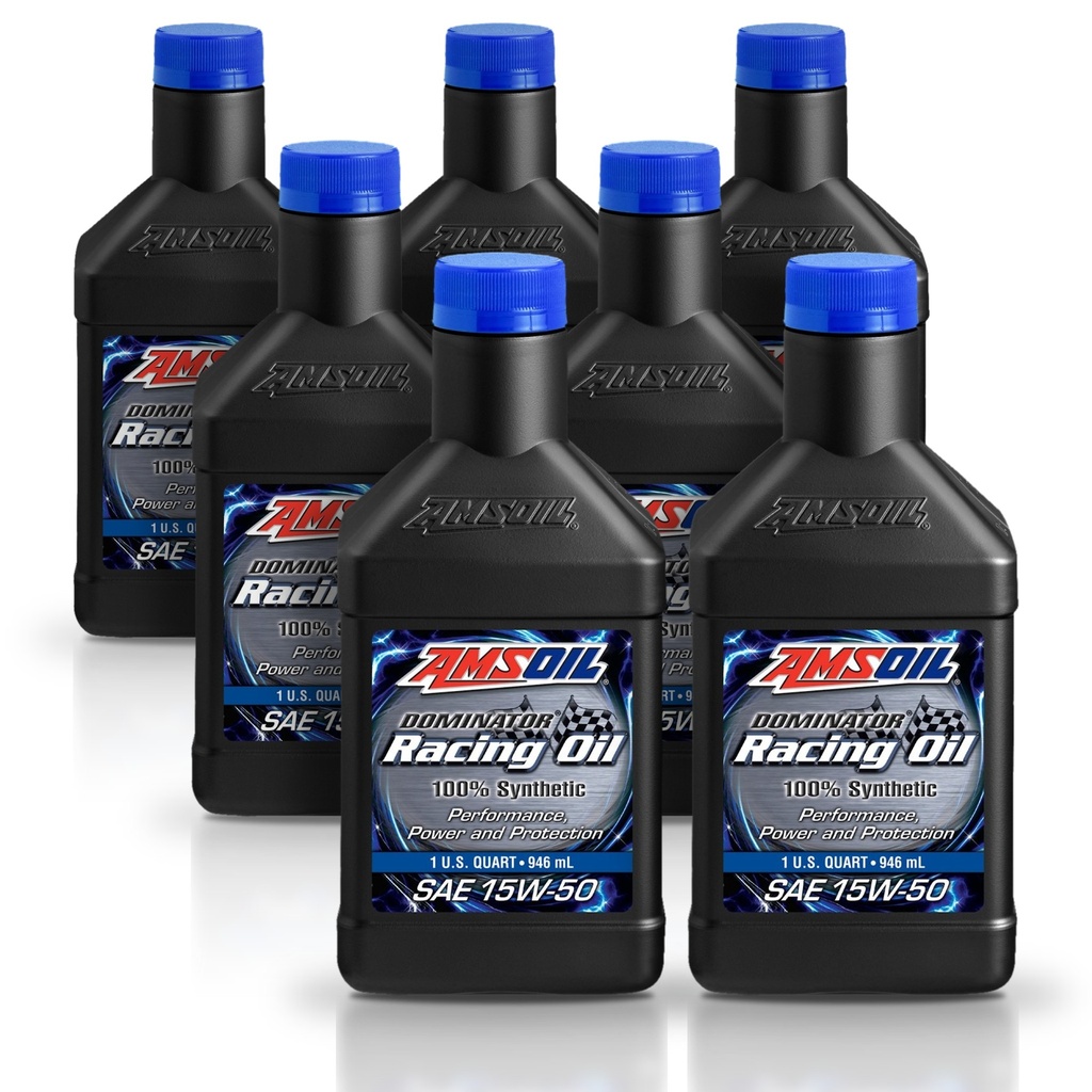 Kit 7 Litros DOMINATOR® SAE 15W50 Synthetic Racing Oil AMSOIL