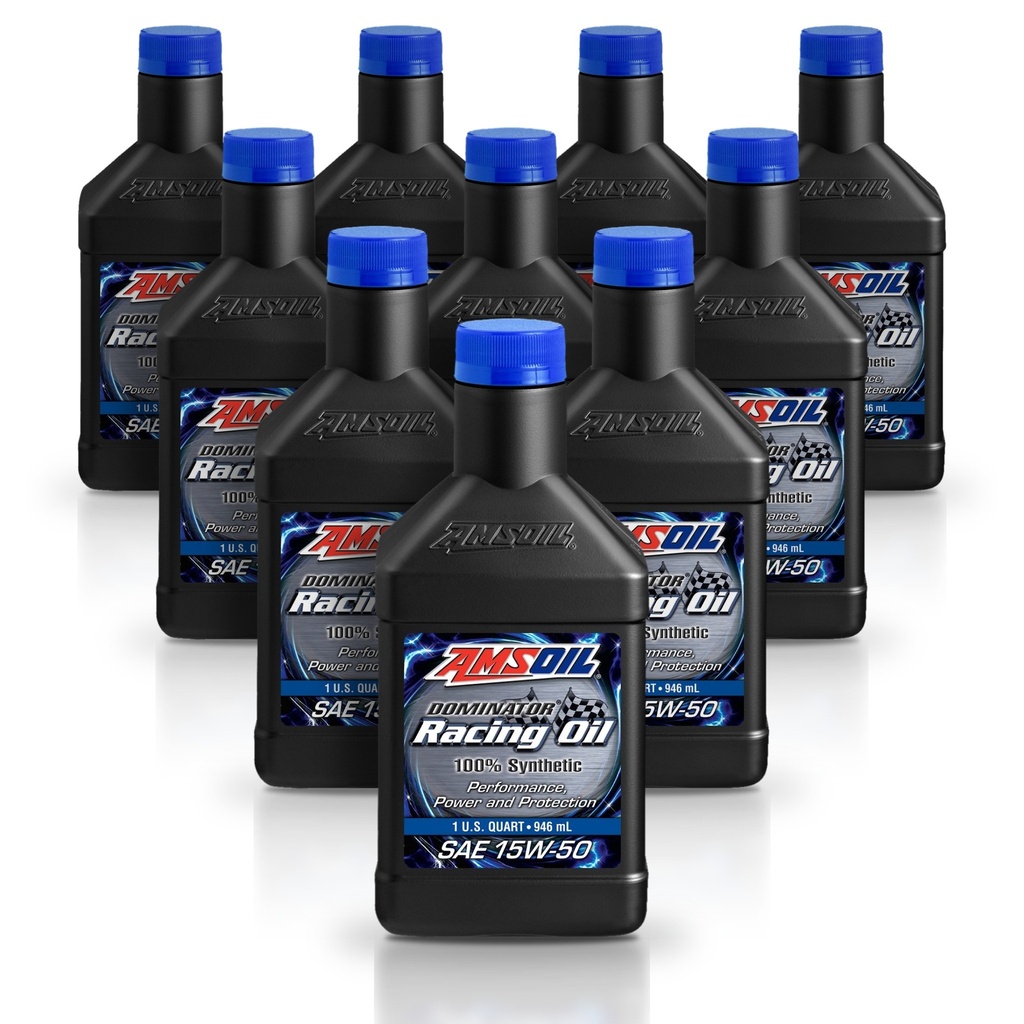 Kit 10 Litros DOMINATOR® SAE 15W50 Synthetic Racing Oil AMSOIL