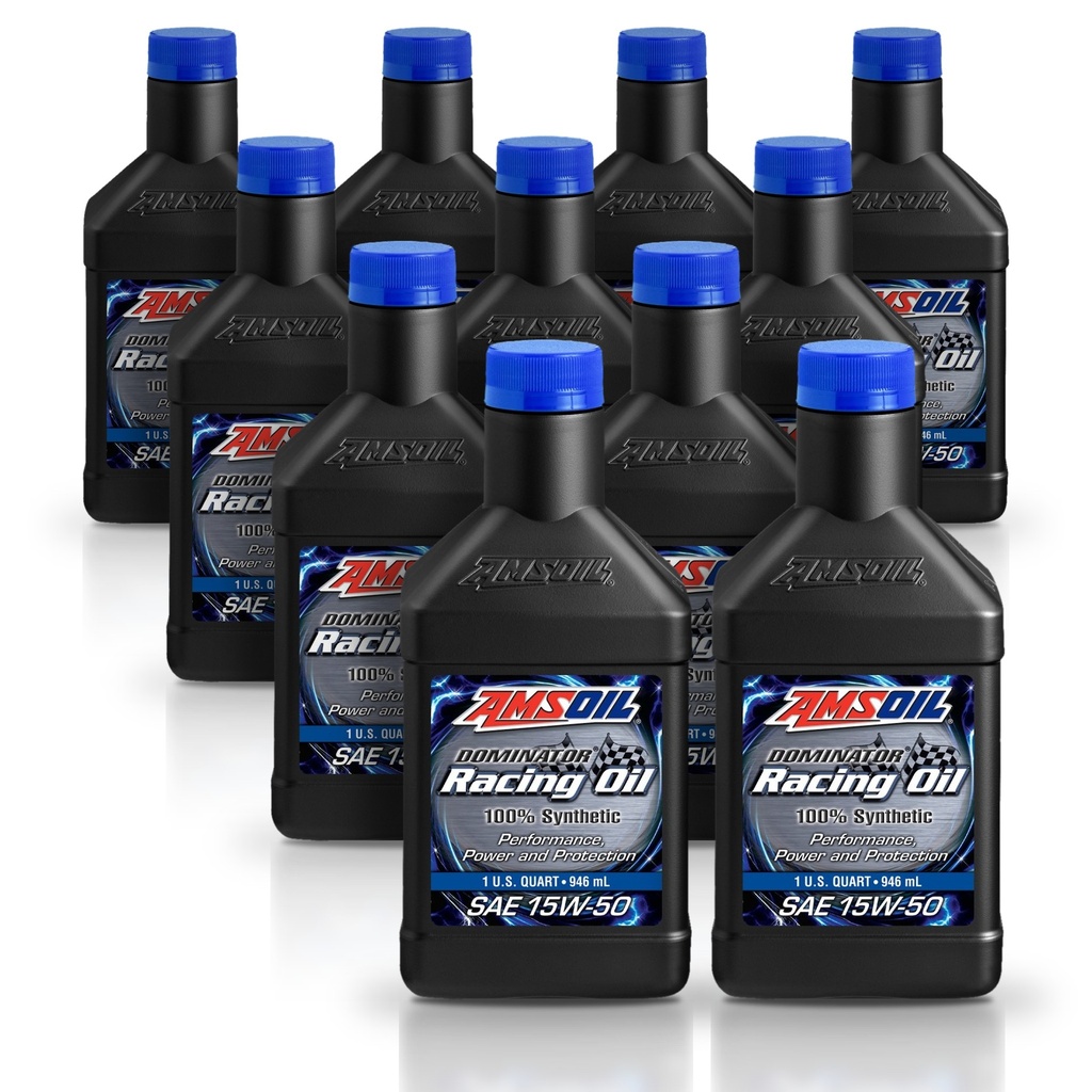 Kit 11 Litros DOMINATOR® SAE 15W50 Synthetic Racing Oil AMSOIL