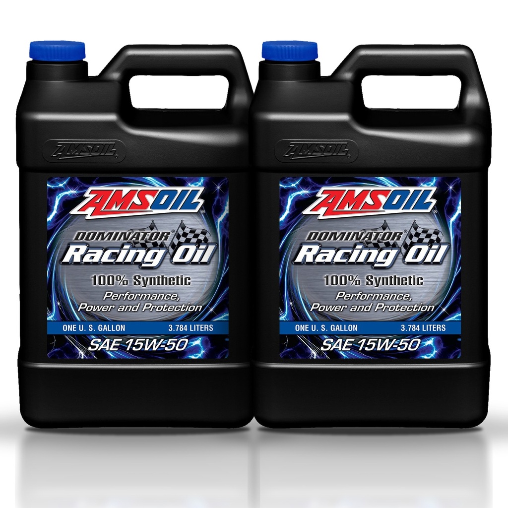 Kit 2 Galones DOMINATOR® SAE 15W50 Synthetic Racing Oil AMSOIL