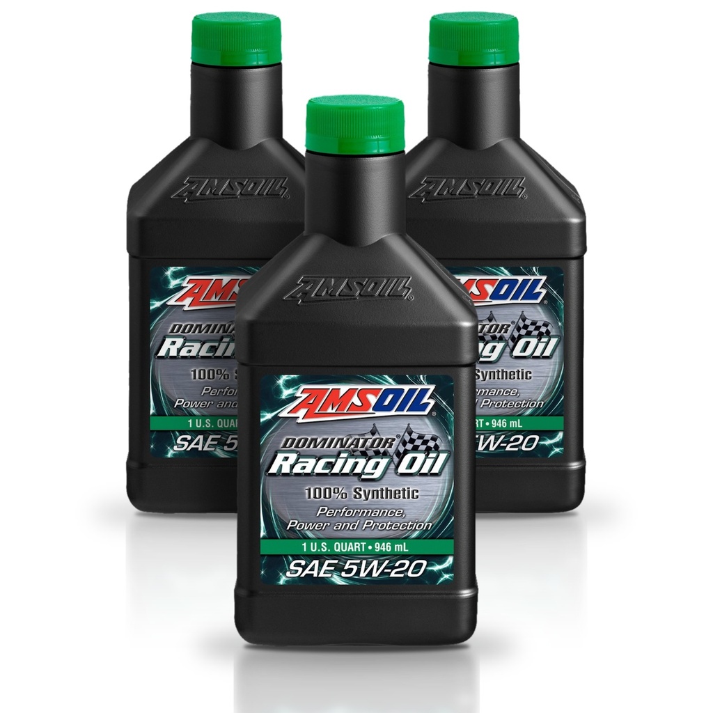 Kit 3 Litros DOMINATOR® SAE 5W20 Synthetic Racing Oil AMSOIL
