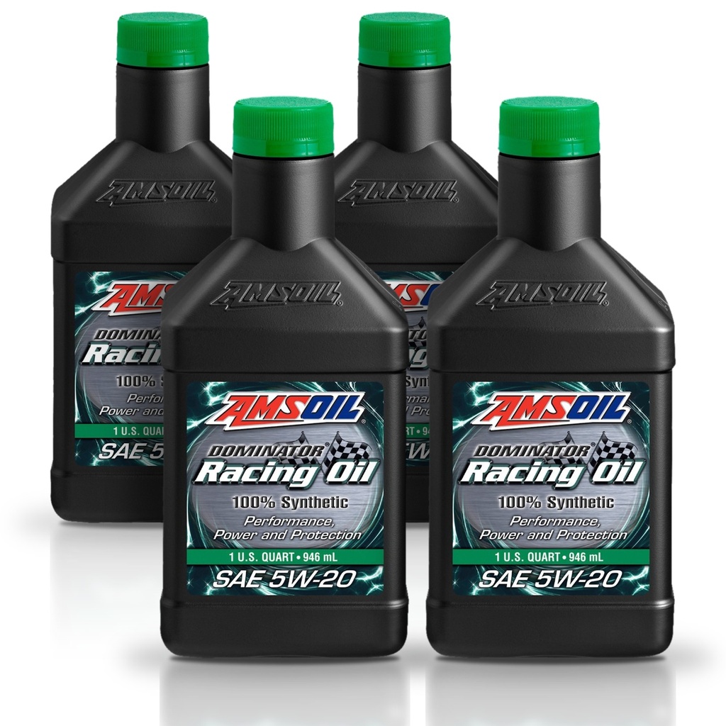 Kit 4 Litros DOMINATOR® SAE 5W20 Synthetic Racing Oil AMSOIL