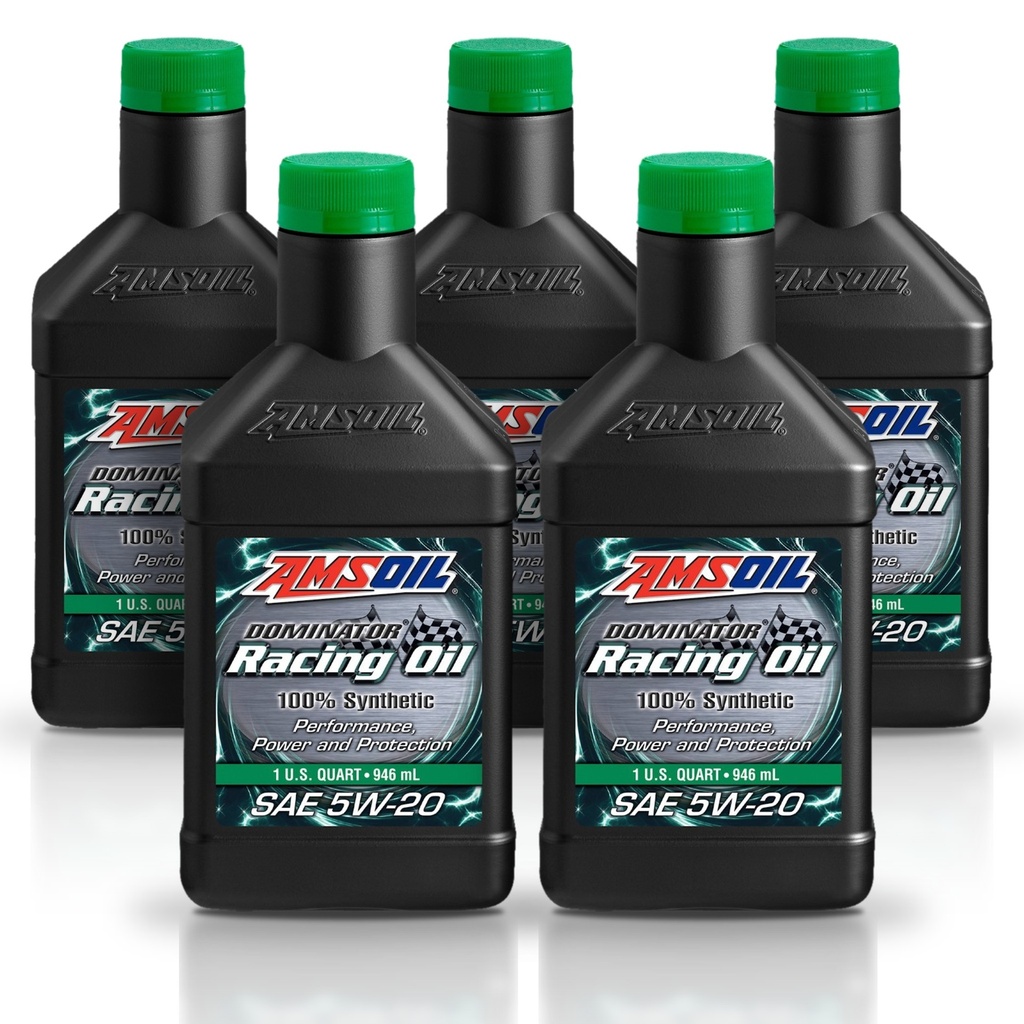 Kit 5 Litros DOMINATOR® SAE 5W20 Synthetic Racing Oil AMSOIL