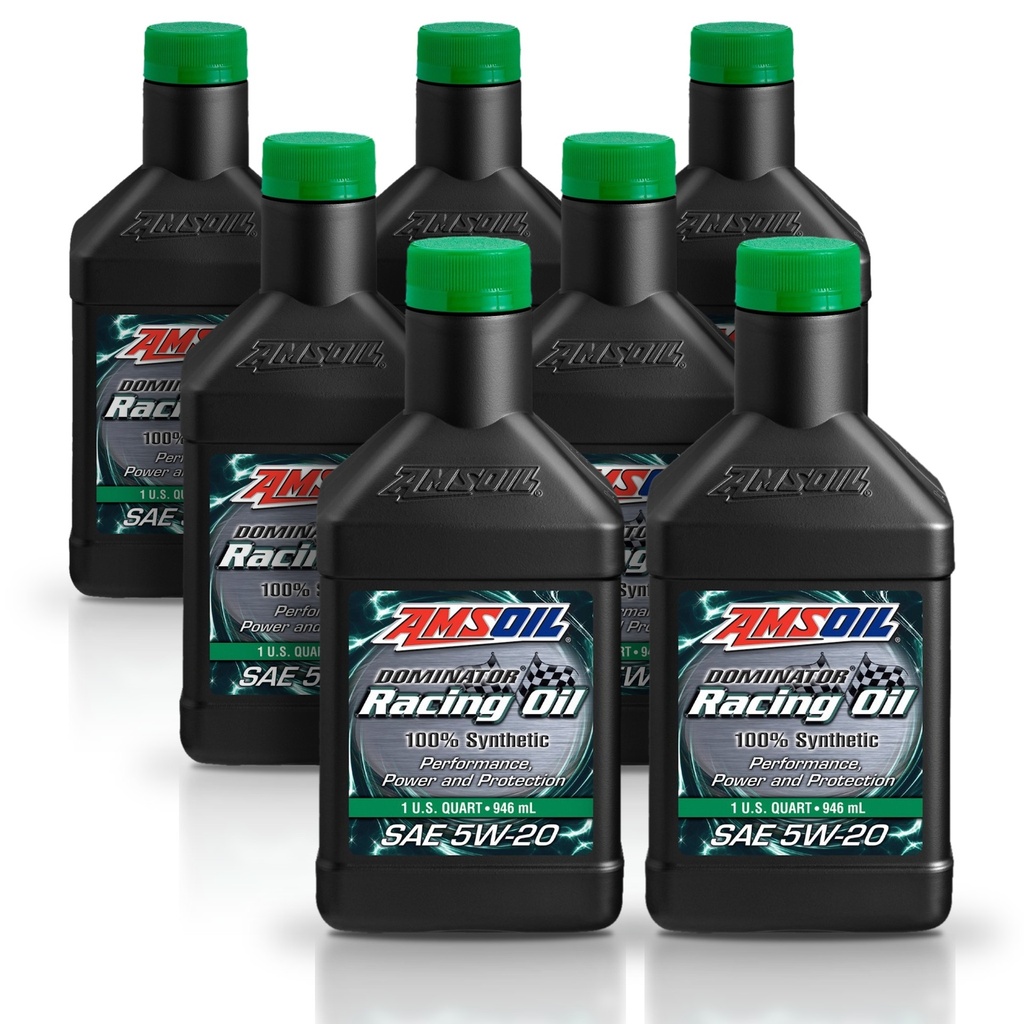 Kit 7 Litros DOMINATOR® SAE 5W20 Synthetic Racing Oil AMSOIL