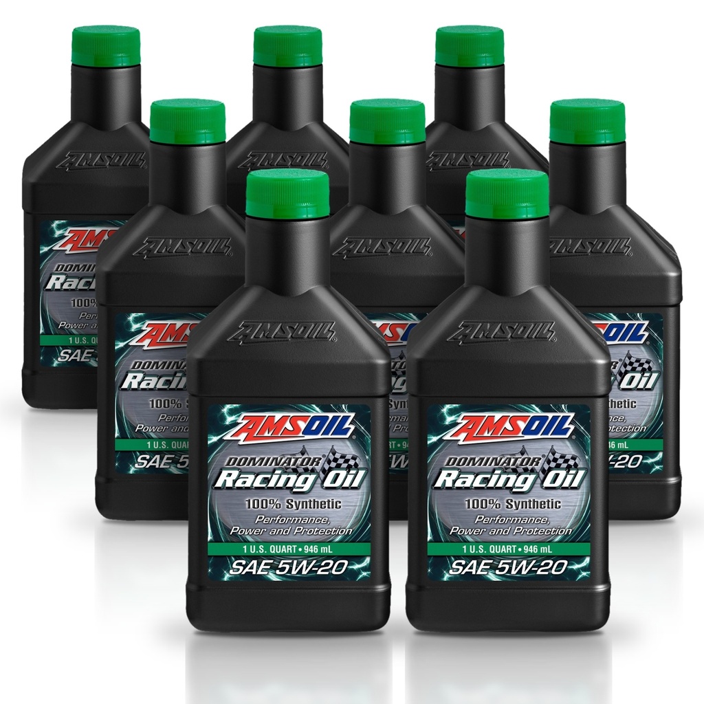 Kit 8 Litros DOMINATOR® SAE 5W20 Synthetic Racing Oil AMSOIL