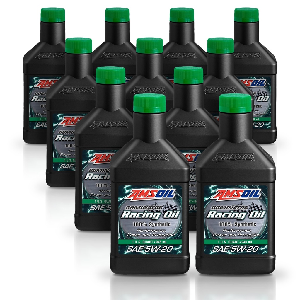 Kit 11 Litros DOMINATOR® SAE 5W20 Synthetic Racing Oil AMSOIL