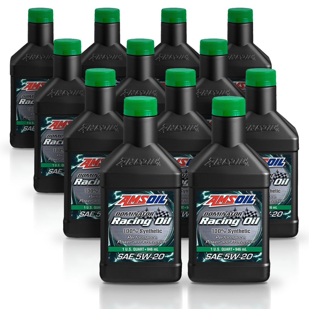 Kit 12 Litros DOMINATOR® SAE 5W20 Synthetic Racing Oil AMSOIL