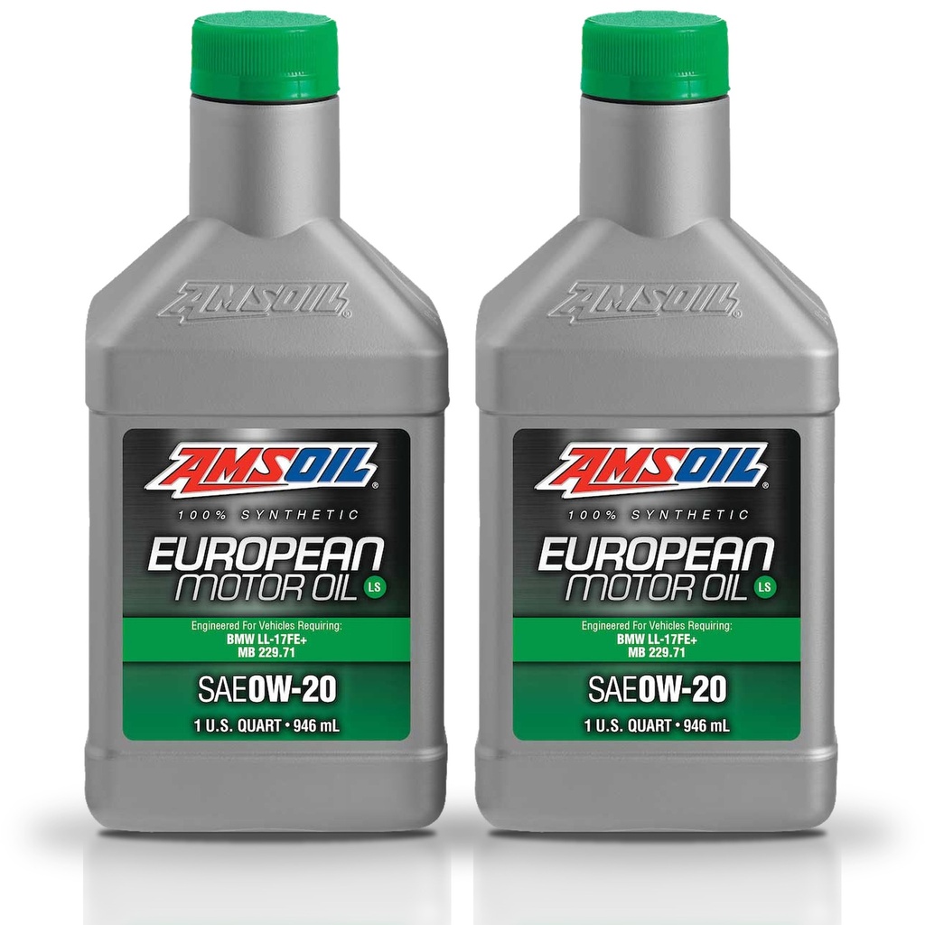 Kit 2 Litros European Car Formula 0W20 LS Synthetic Motor Oil AMSOIL