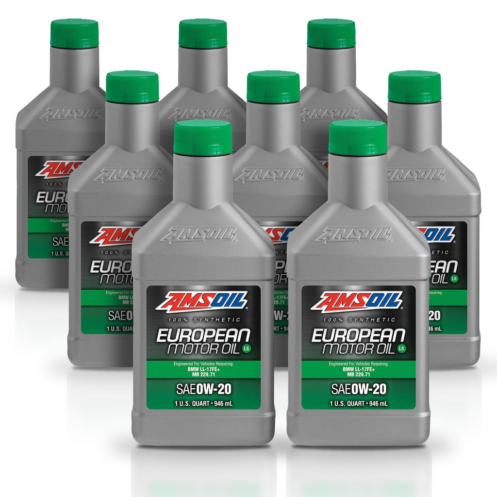 Kit 8 Litros European Car Formula 0W20 LS Synthetic Motor Oil AMSOIL