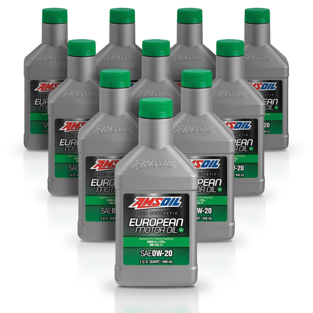 Kit 10 Litros European Car Formula 0W20 LS Synthetic Motor Oil AMSOIL