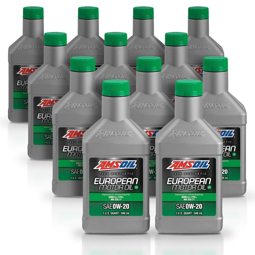 Kit 12 Litros European Car Formula 0W20 LS Synthetic Motor Oil AMSOIL