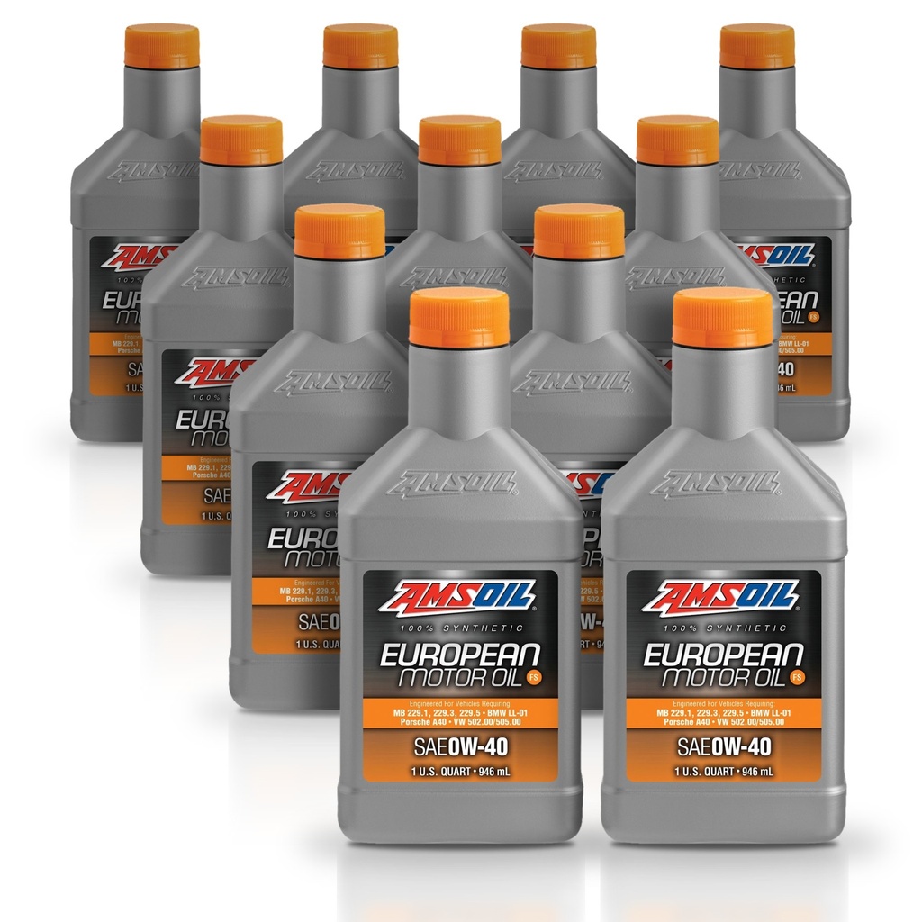 Kit 11 Litros European Car Formula 0W40 FS Synthetic Motor Oil AMSOIL