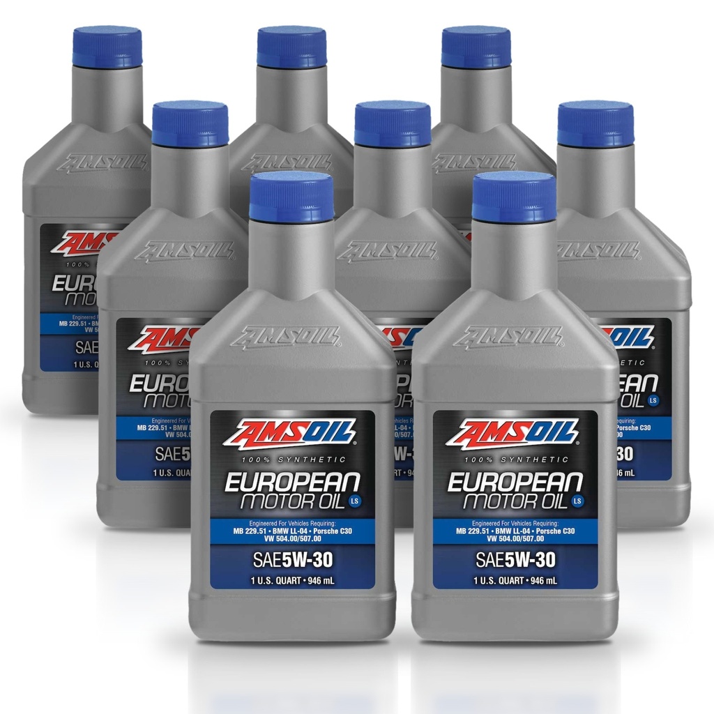 Kit 8 Litros European Car Formula 5W30 LS Synthetic Motor Oil AMSOIL