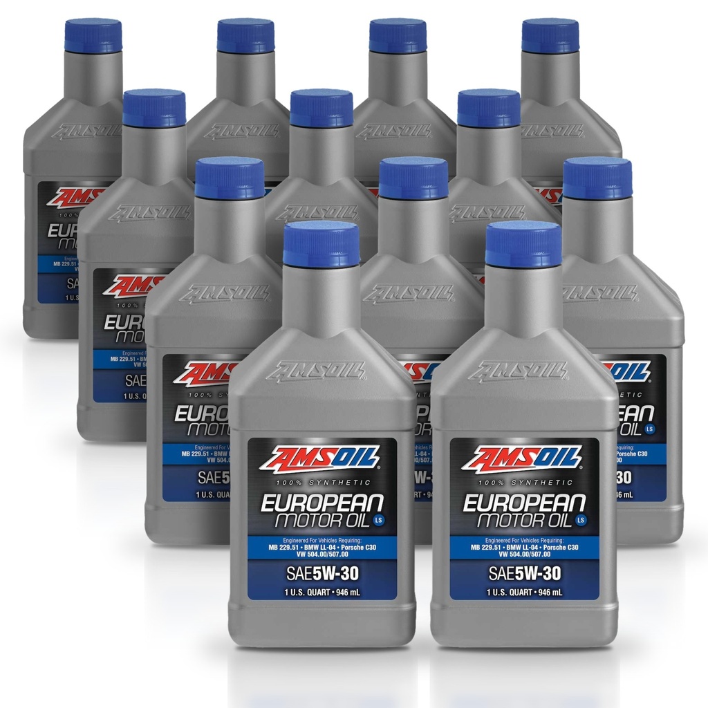 Kit 12 Litros European Car Formula 5W30 LS Synthetic Motor Oil AMSOIL
