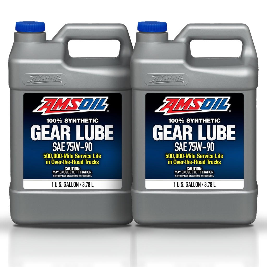 Kit 2 Galones Lubricante sint lar dur p/engran 75W90 AMSOIL