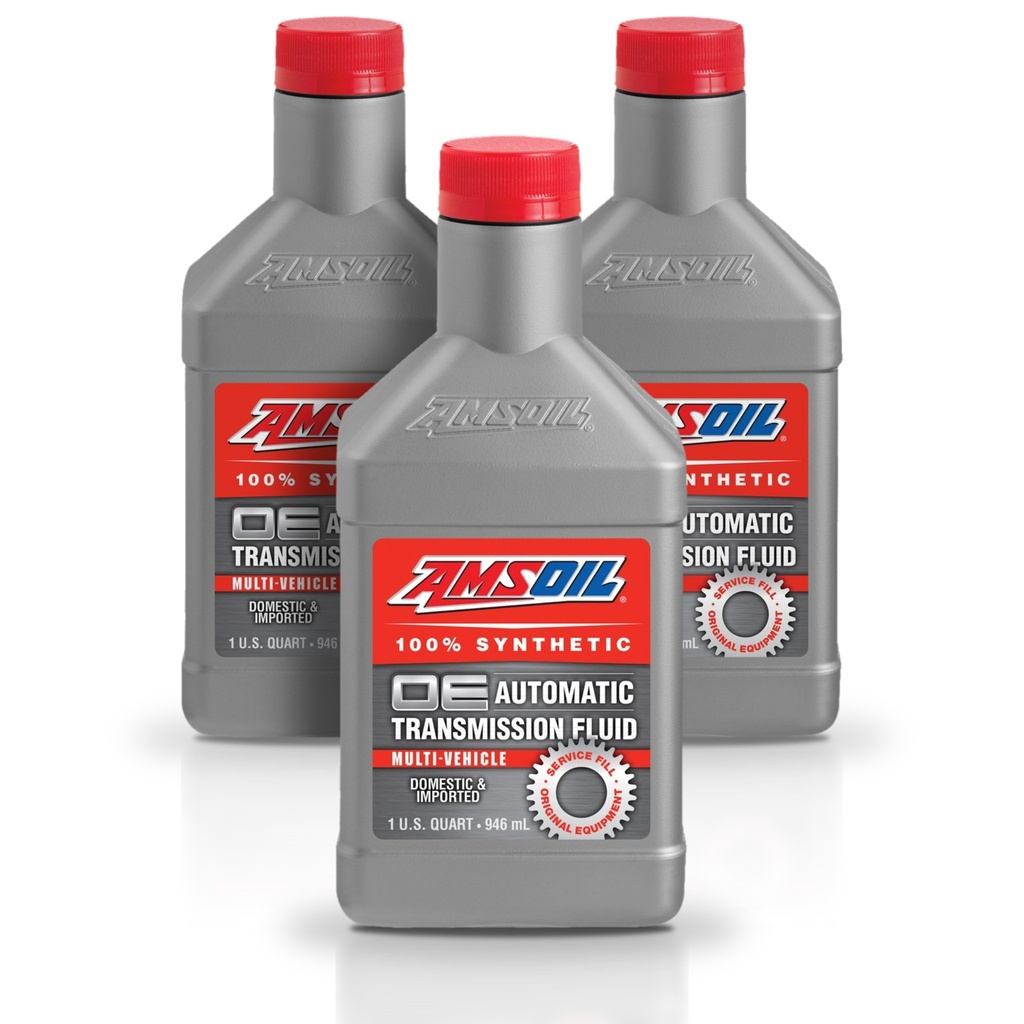 Kit 3 Litros OE Synthetic Multi-Vehicle Automatic Transmission Fluid AMSOIL