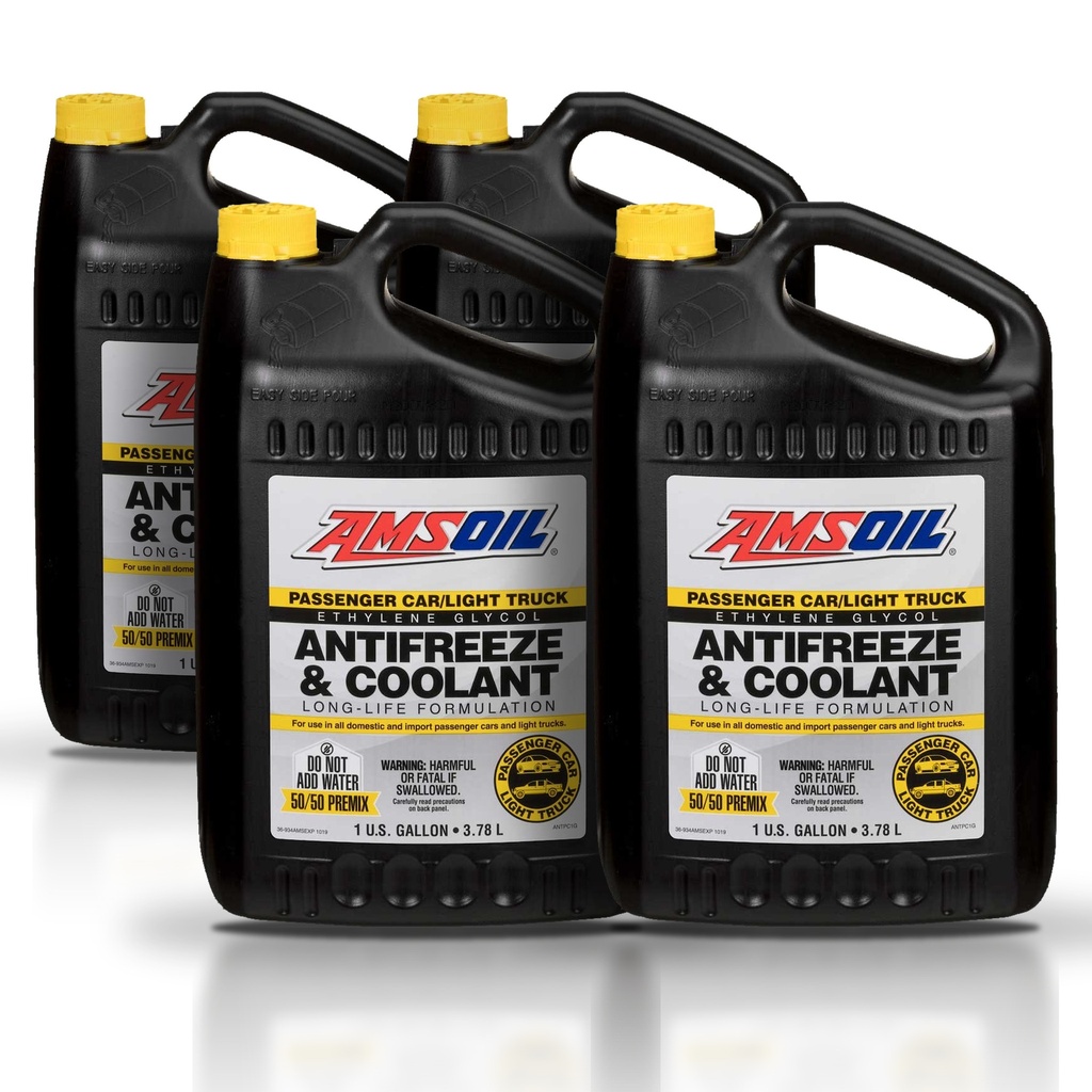 Kit 4 Galones Passenger Car & Light Truck Antifreeze & Coolant AMSOIL
