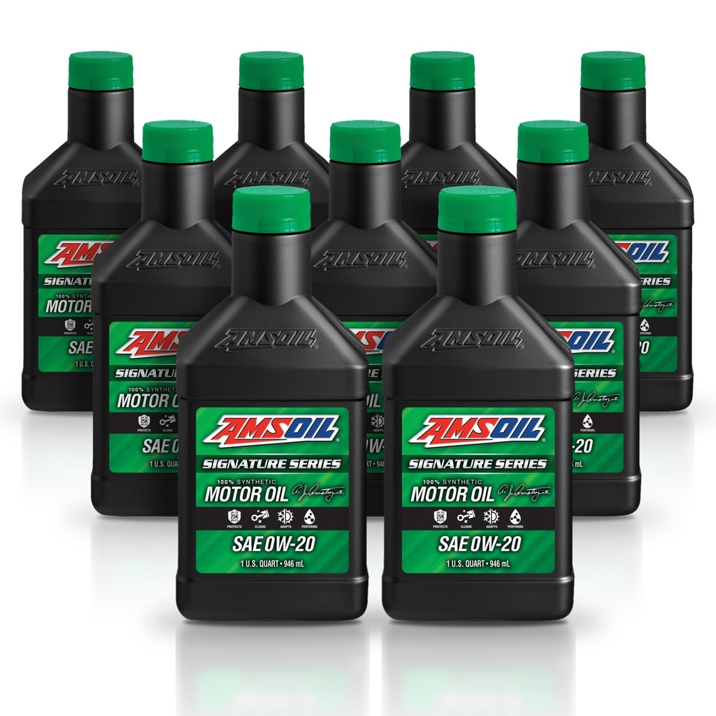 Kit 9 Litros SAE 0W20 Synthetic Motor Oil AMSOIL