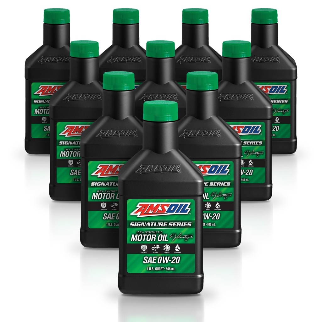 Kit 10 Litros SAE 0W20 Synthetic Motor Oil AMSOIL