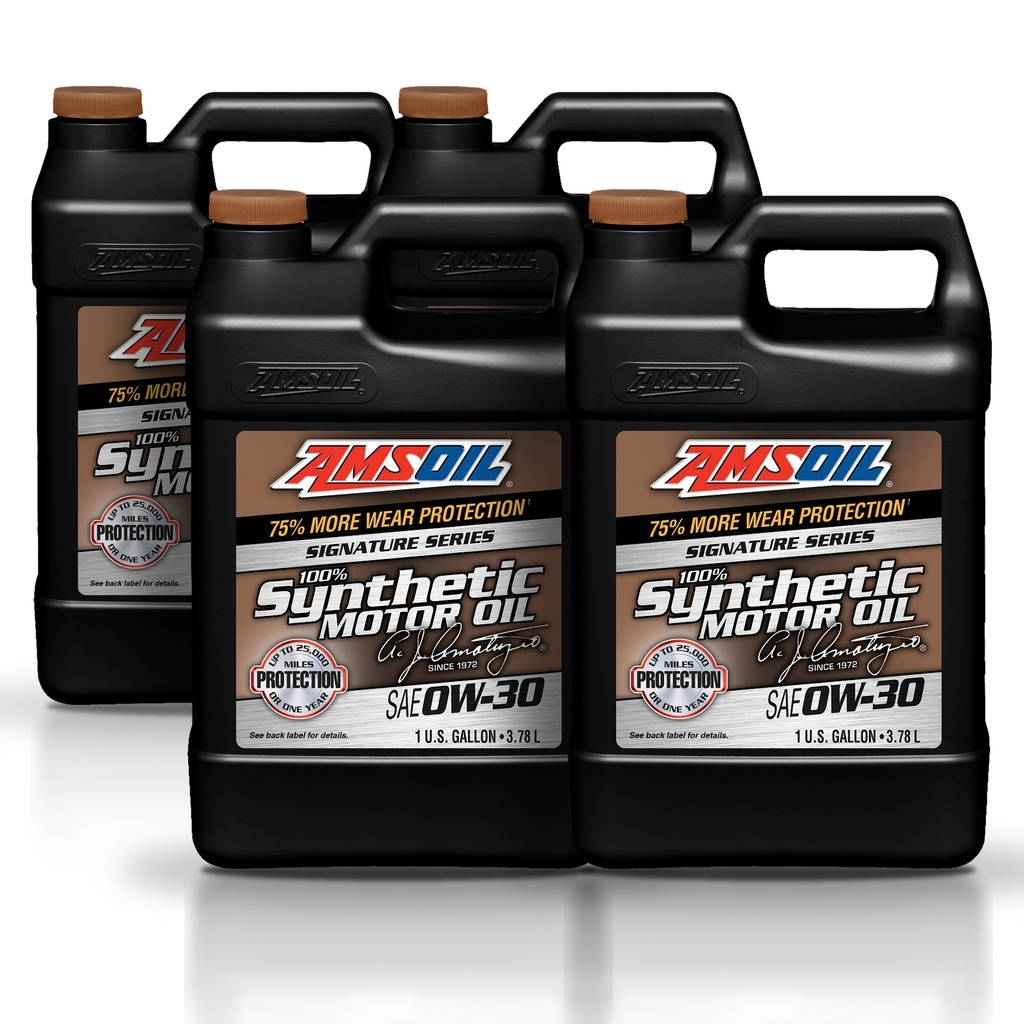 Kit 4 Galones SAE 0W30 Synthetic Motor Oil AMSOIL