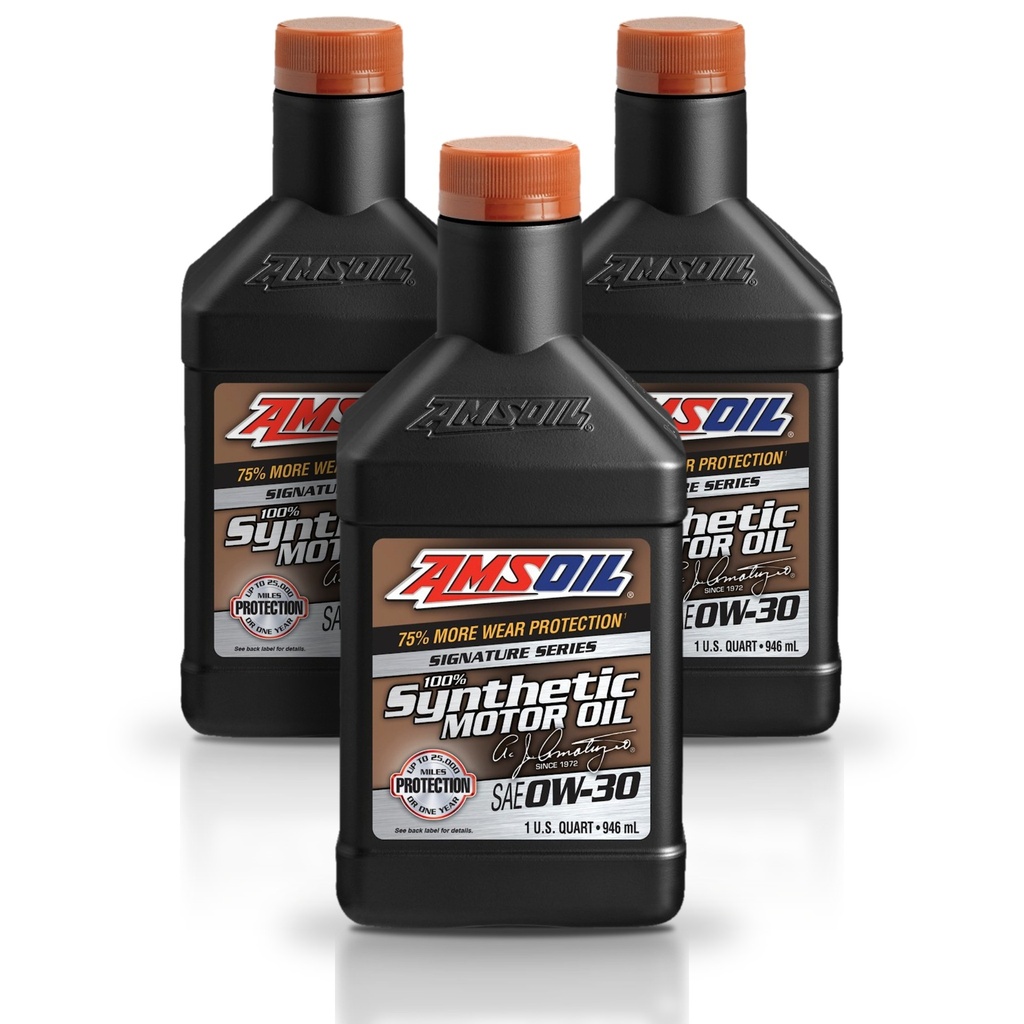 Kit 3 Litros SAE 0W30 Synthetic Motor Oil AMSOIL