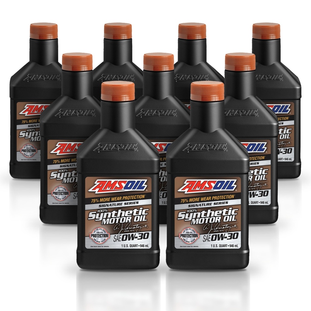 Kit 9 Litros SAE 0W30 Synthetic Motor Oil AMSOIL