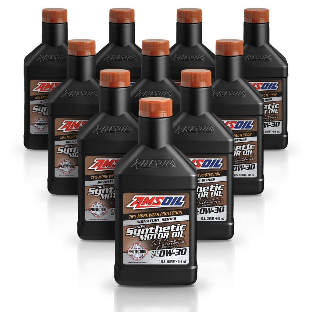 Kit 10 Litros SAE 0W30 Synthetic Motor Oil AMSOIL