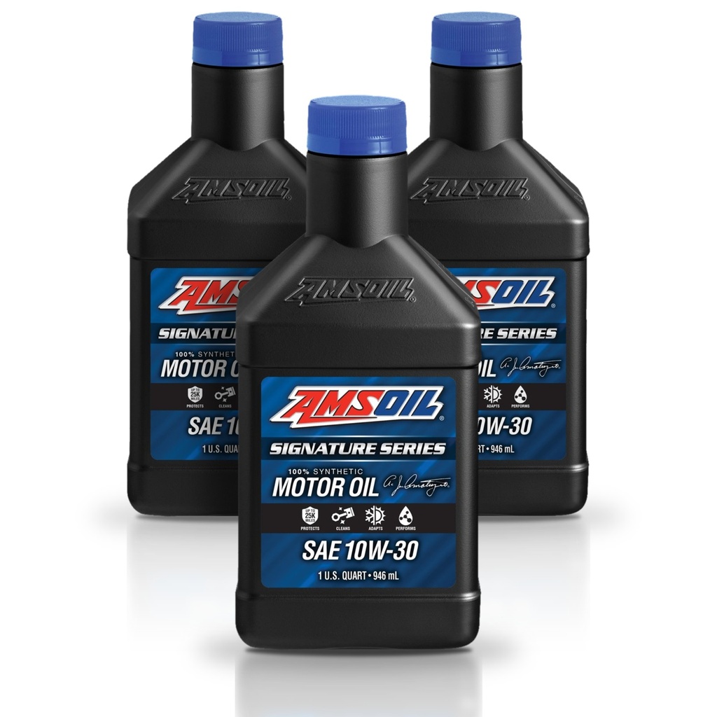 Kit 3 Litros SAE 10W30 Synthetic Motor Oil AMSOIL