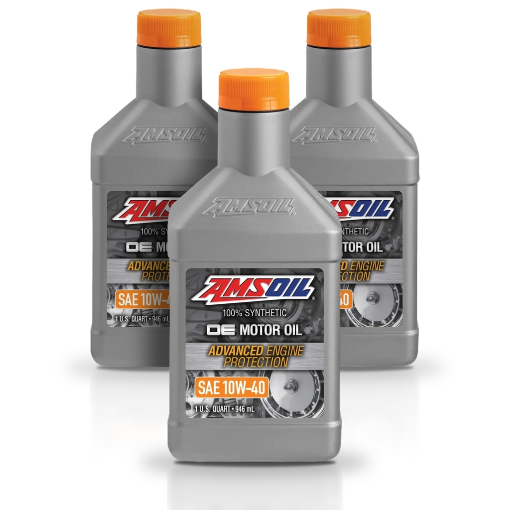Kit 3 Litros SAE 10W40 OE Synthetic Motor Oil AMSOIL