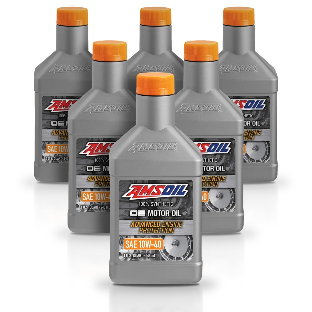 Kit 6 Litros SAE 10W40 OE Synthetic Motor Oil AMSOIL