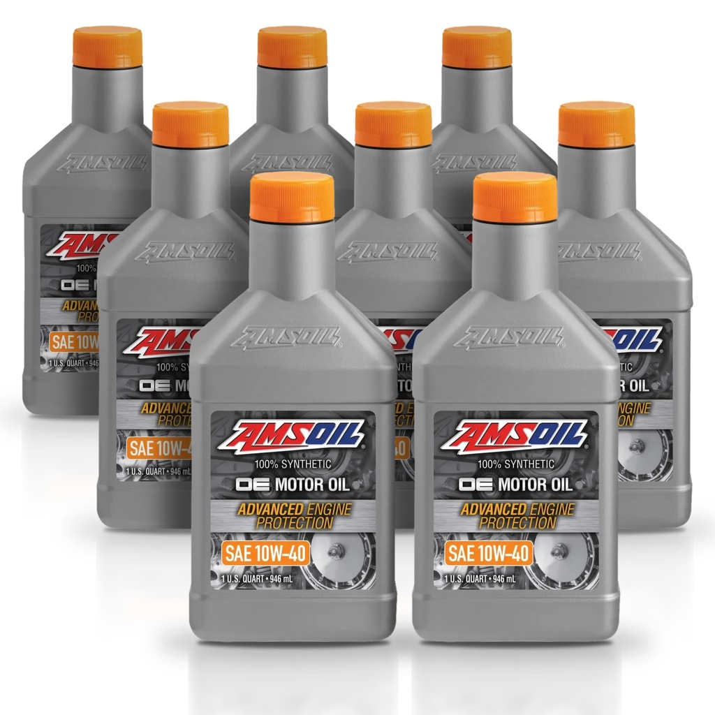 Kit 8 Litros SAE 10W40 OE Synthetic Motor Oil AMSOIL