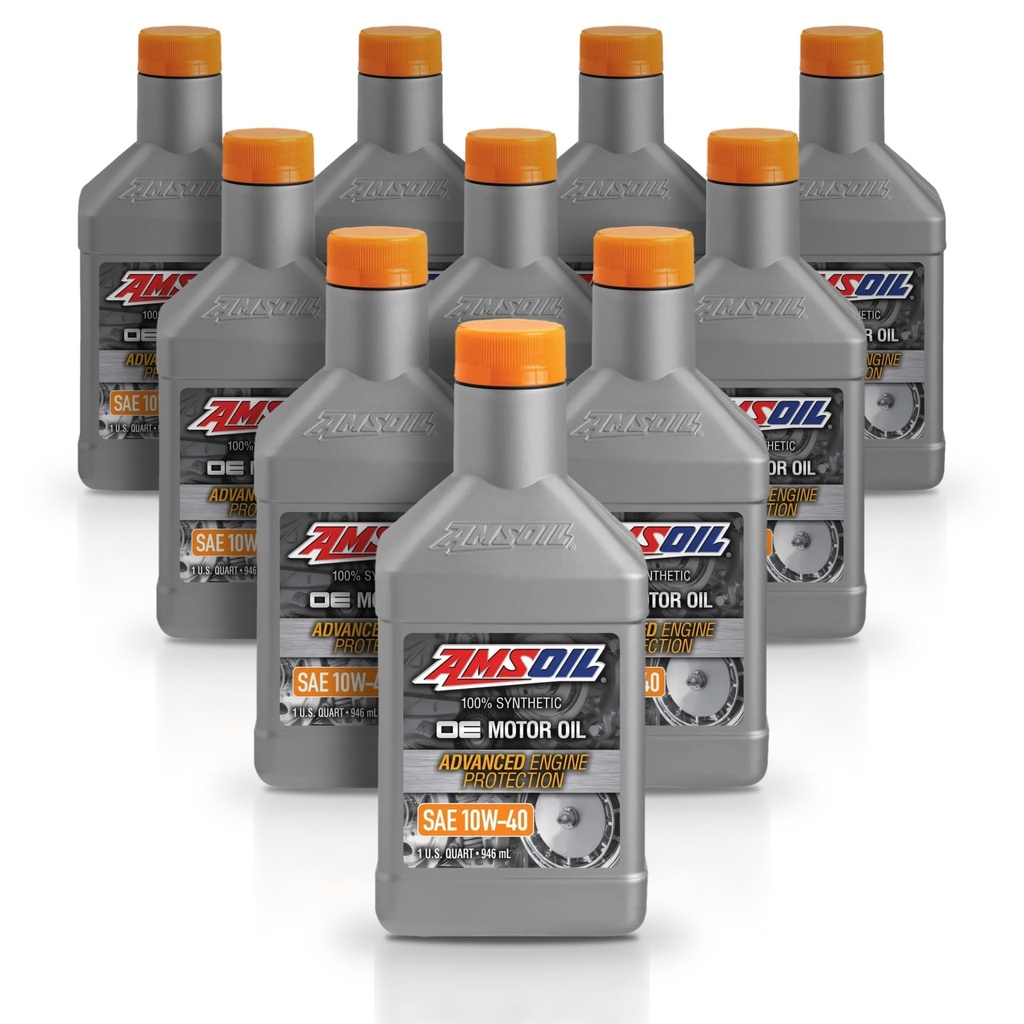 Kit 10 Litros SAE 10W40 OE Synthetic Motor Oil AMSOIL