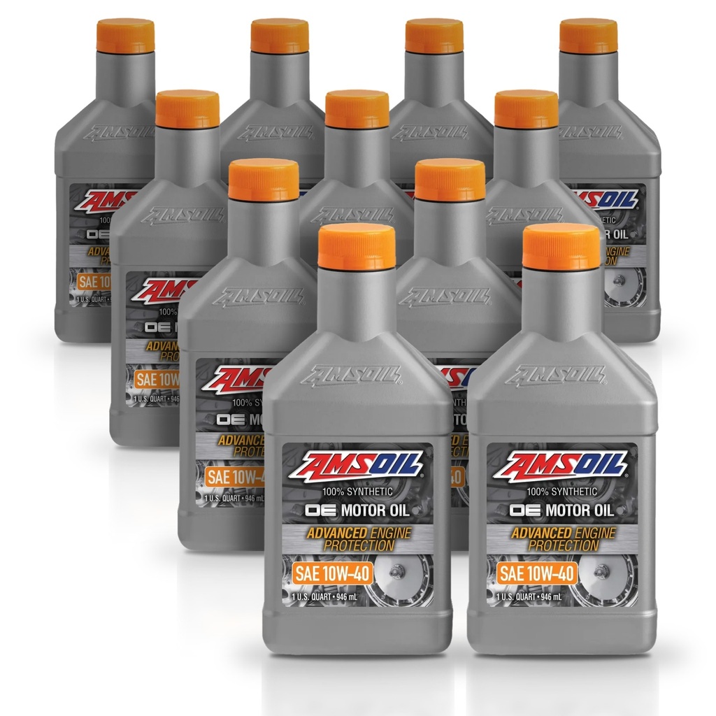 Kit 11 Litros SAE 10W40 OE Synthetic Motor Oil AMSOIL
