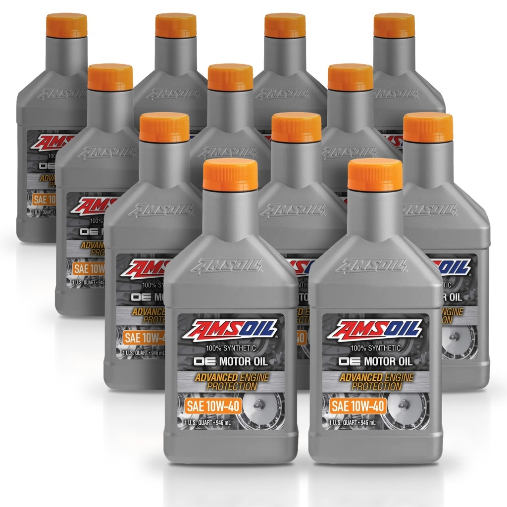 Kit 12 Litros SAE 10W40 OE Synthetic Motor Oil AMSOIL