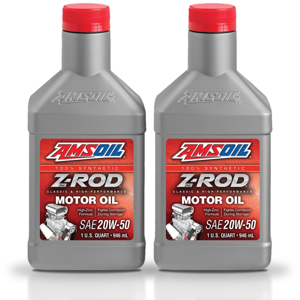 Kit 2 Litros SAE 20W50 Z-ROD™ Synthetic Motor Oil AMSOIL