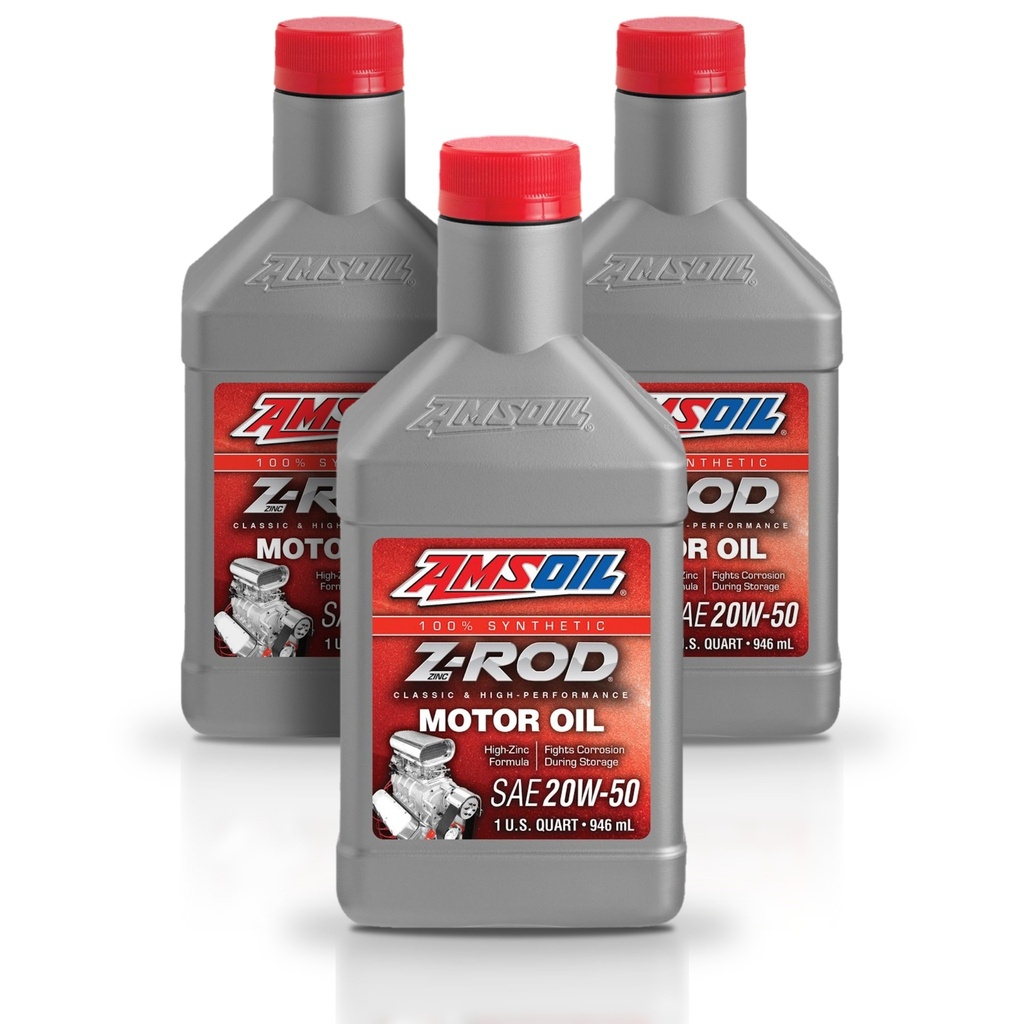Kit 3 Litros SAE 20W50 Z-ROD™ Synthetic Motor Oil AMSOIL