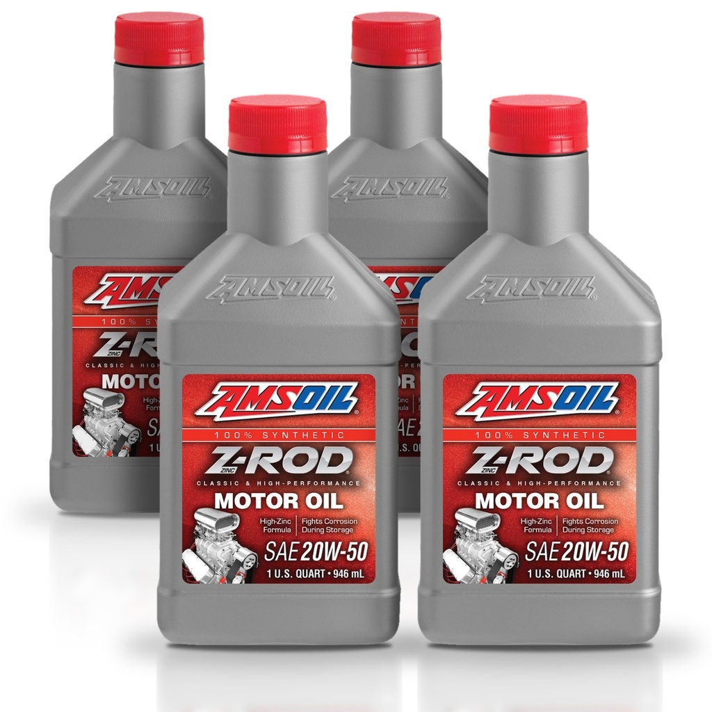 Kit 4 Litros SAE 20W50 Z-ROD™ Synthetic Motor Oil AMSOIL