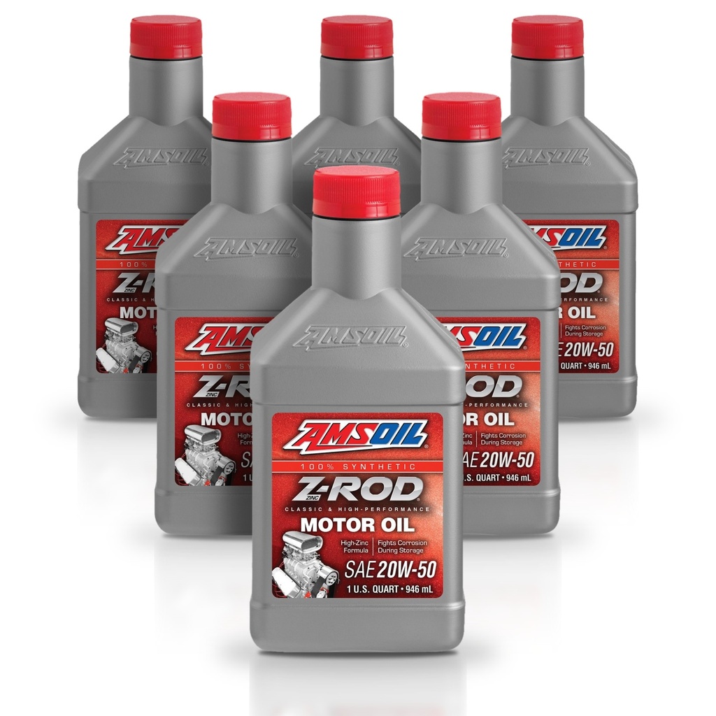 Kit 6 Litros SAE 20W50 Z-ROD™ Synthetic Motor Oil AMSOIL