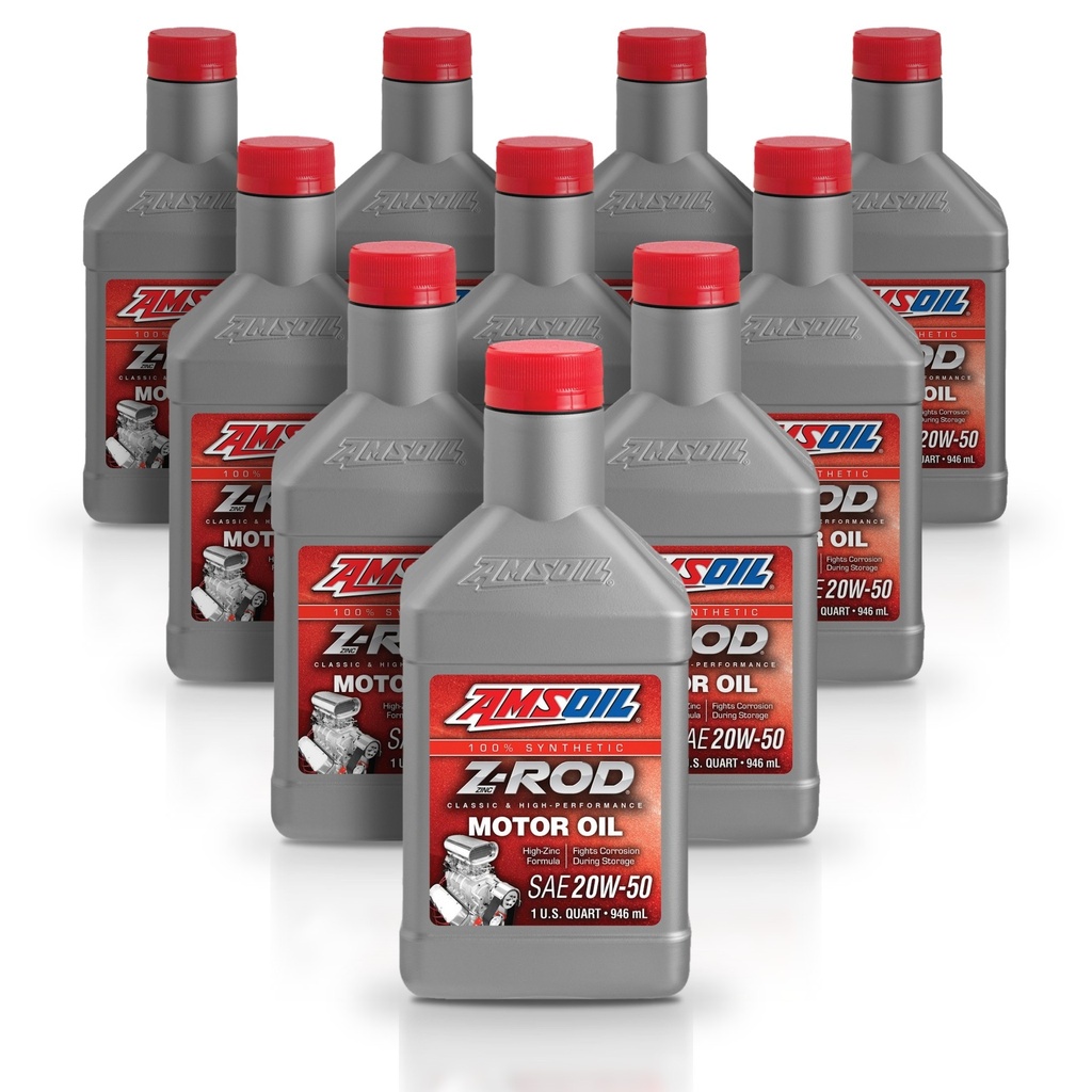 Kit 10 Litros SAE 20W50 Z-ROD™ Synthetic Motor Oil AMSOIL