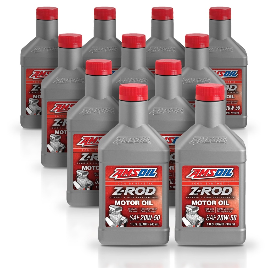 Kit 11 Litros SAE 20W50 Z-ROD™ Synthetic Motor Oil AMSOIL