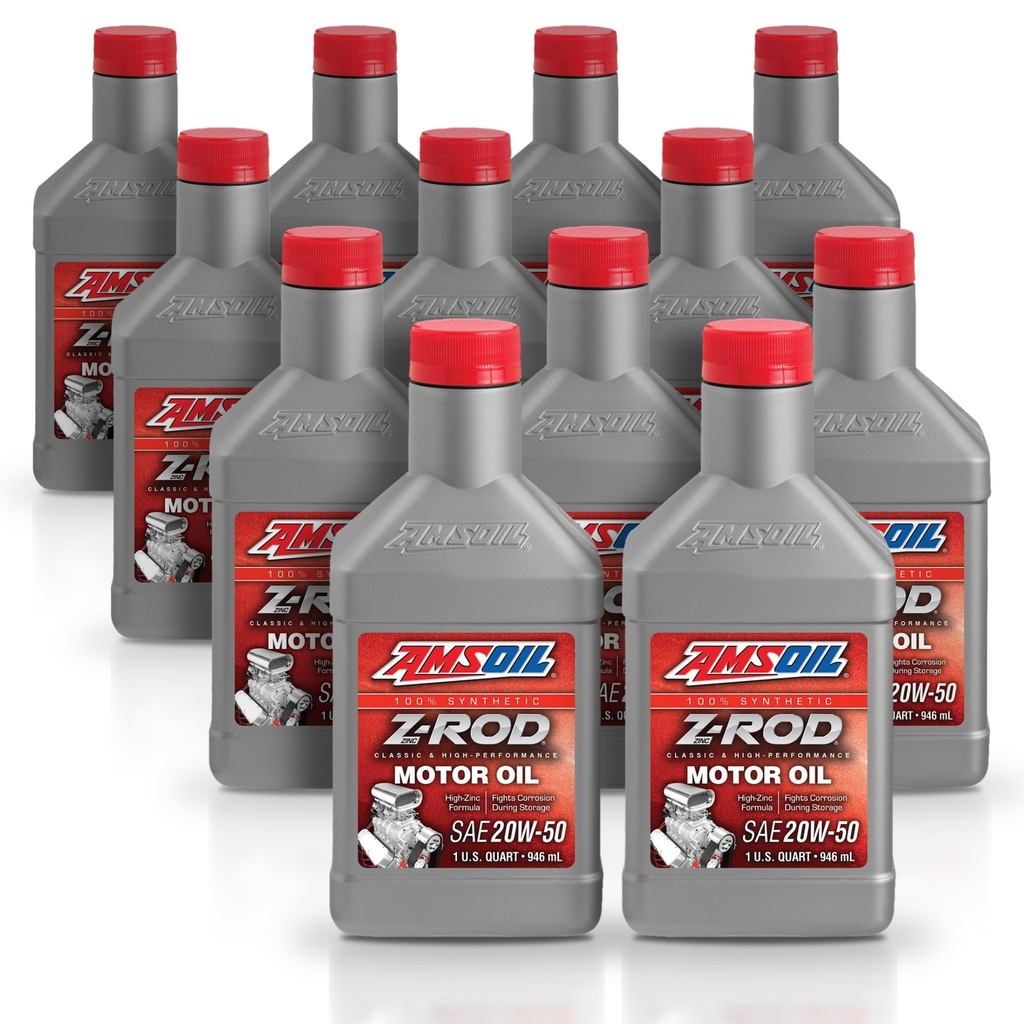 Kit 12 Litros SAE 20W50 Z-ROD™ Synthetic Motor Oil AMSOIL