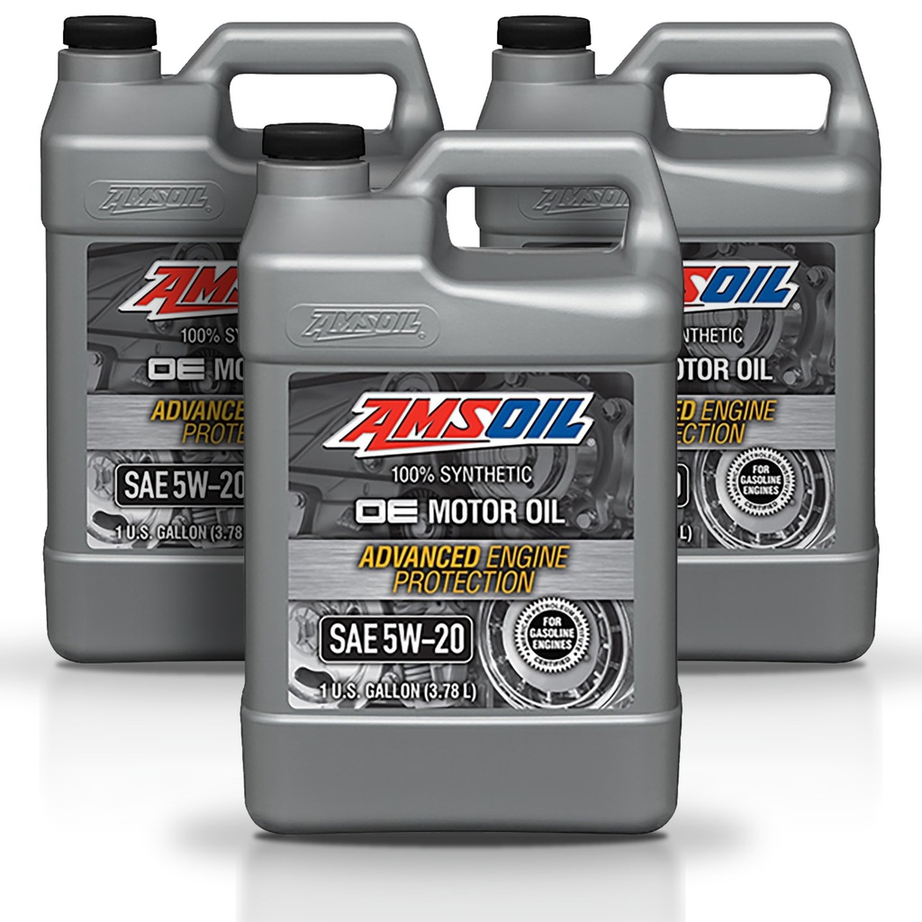[KIT-AMOEM1G-3G] Kit 3 Galones SAE 5W20 OE Synthetic Motor Oil AMSOIL