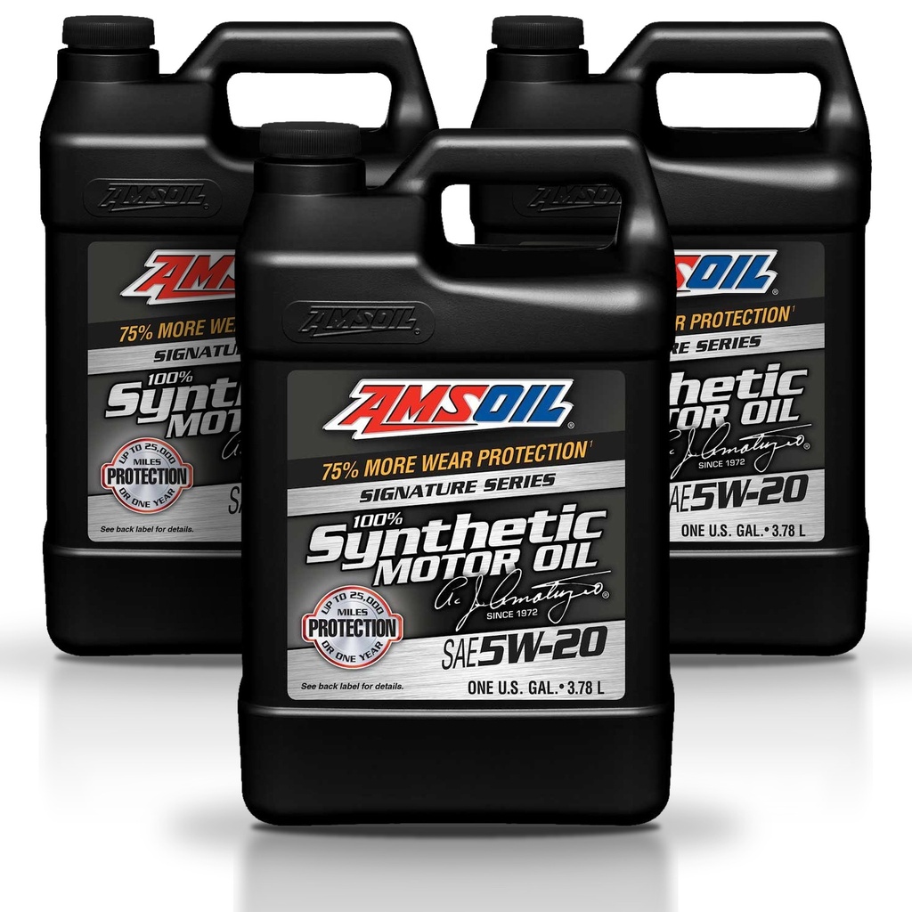 Kit 3 Galones SAE 5W20 Synthetic Motor Oil AMSOIL